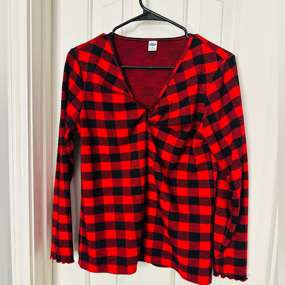 Old navy flannel blouse